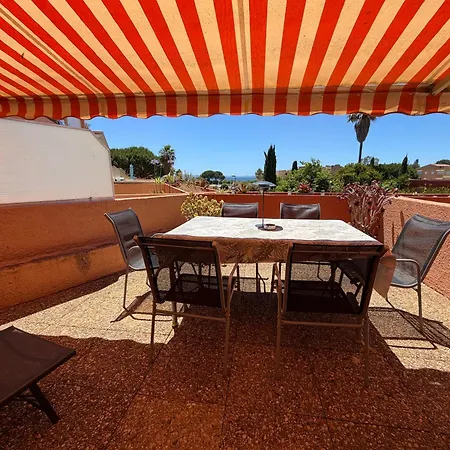 T2 6 Pers Terrasse Vue A - 5 Min דירה *