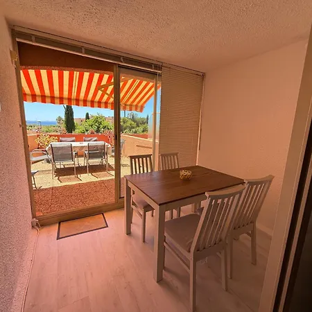 T2 6 Pers Terrasse Vue A - 5 Min דירה *
